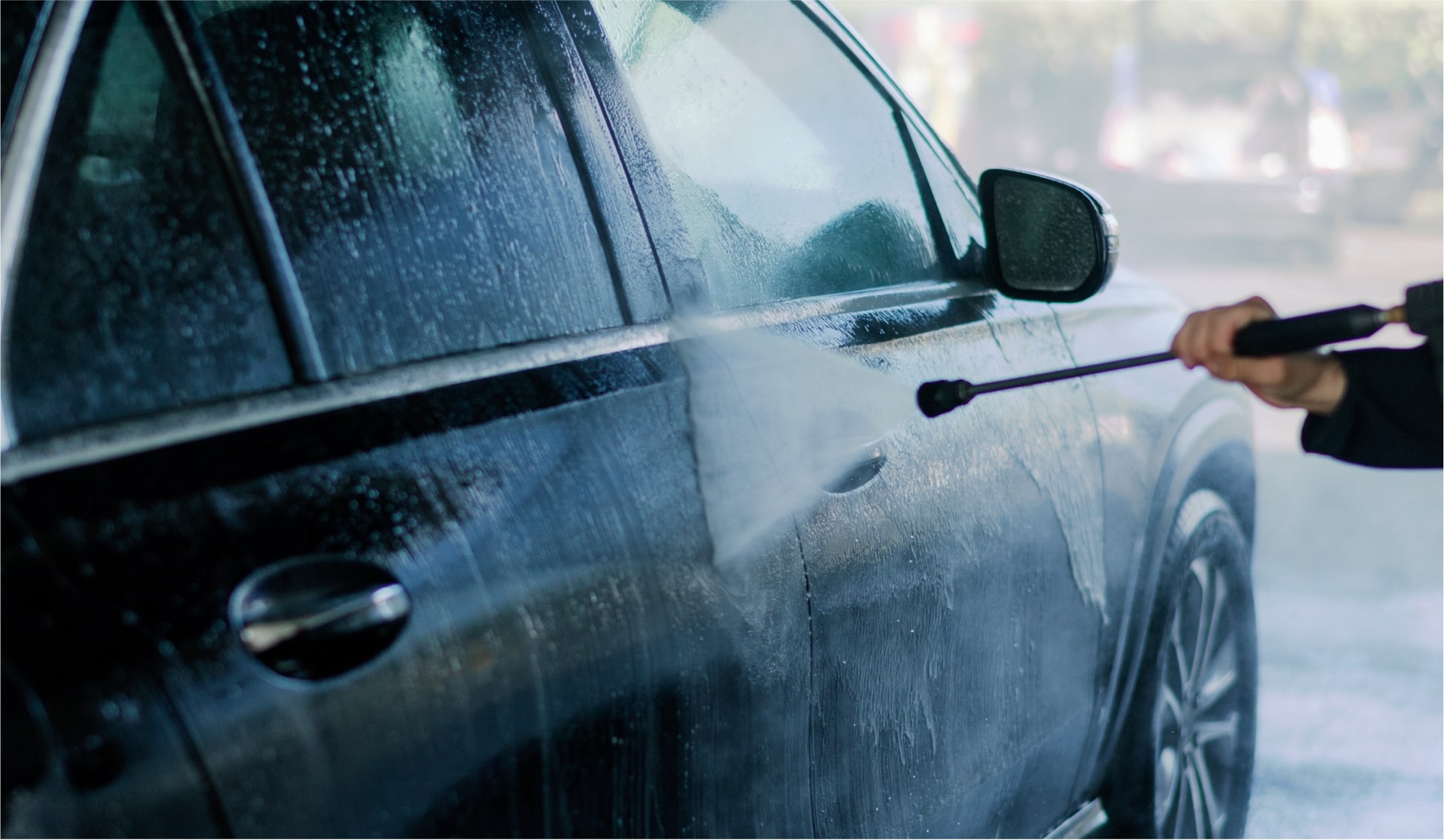 professional car wash